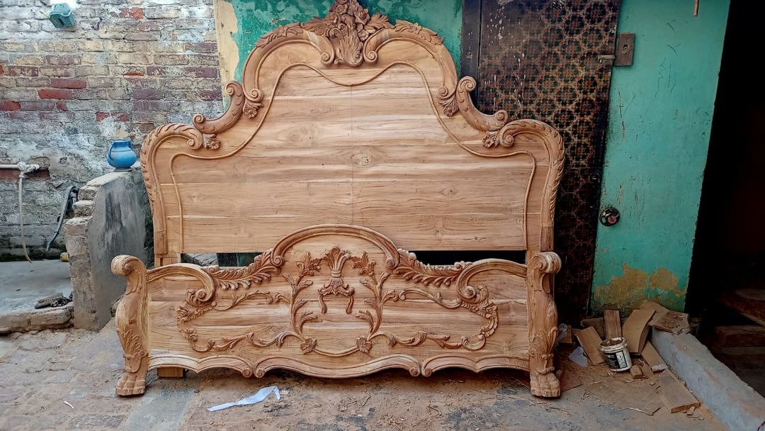 Bed uploaded by Hasan handicrafts on 1/8/2022