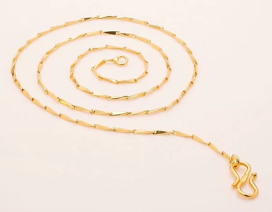 Gold neck chain uploaded by Kabir fashion on 1/8/2022