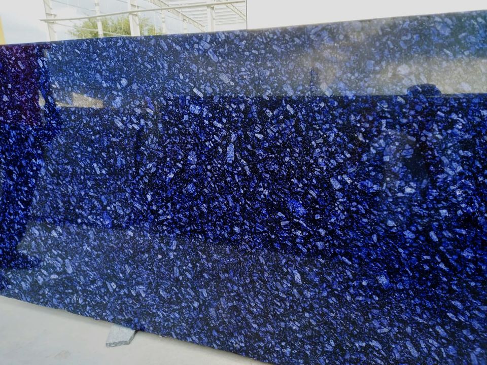 Ice blue granite uploaded by STONE FORT INDIA on 1/8/2022