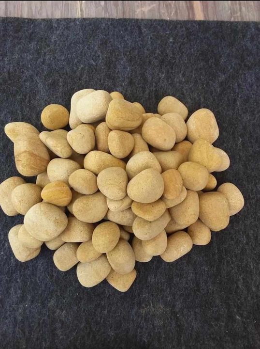 Yellow pebble stone uploaded by STONE FORT INDIA on 1/8/2022