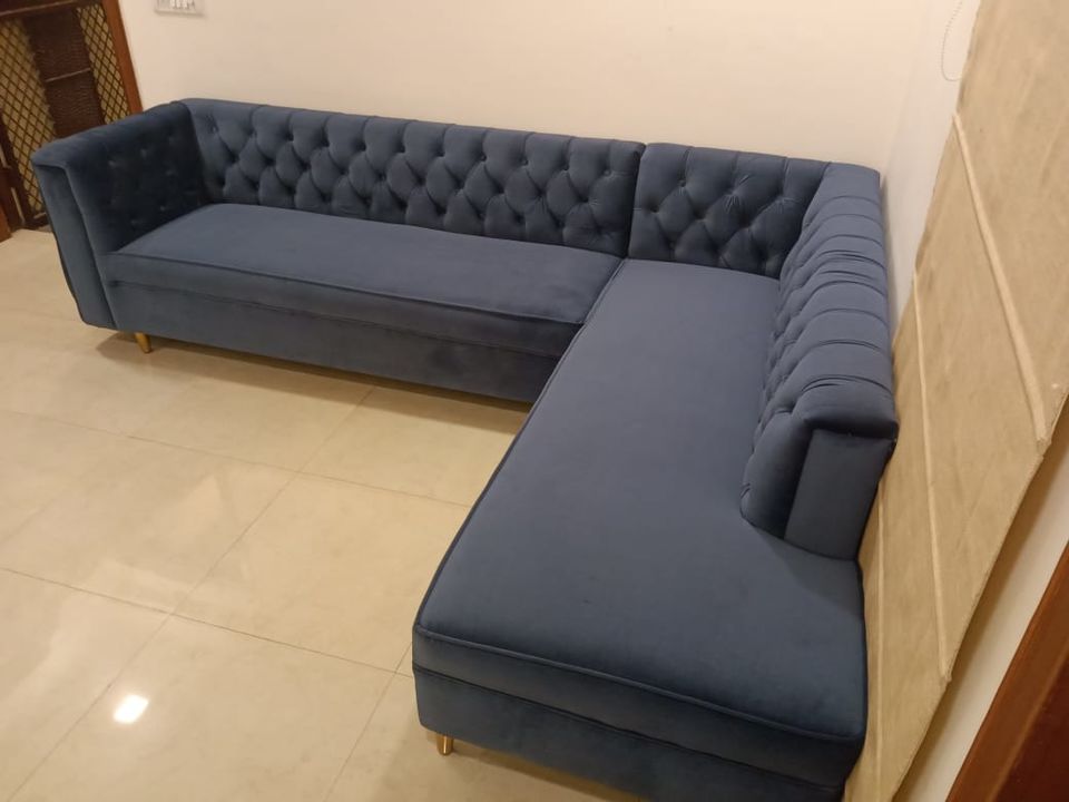 Earthwood - L shape sofa set uploaded by Earthwood Overseas on 1/8/2022