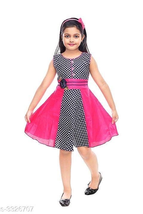 Catalog Name: *Cuteness Elegant Girl's Frocks Vol 5*

Fabric: Cotton

Sleeves: Sleeves Are Not Inclu uploaded by business on 9/30/2020