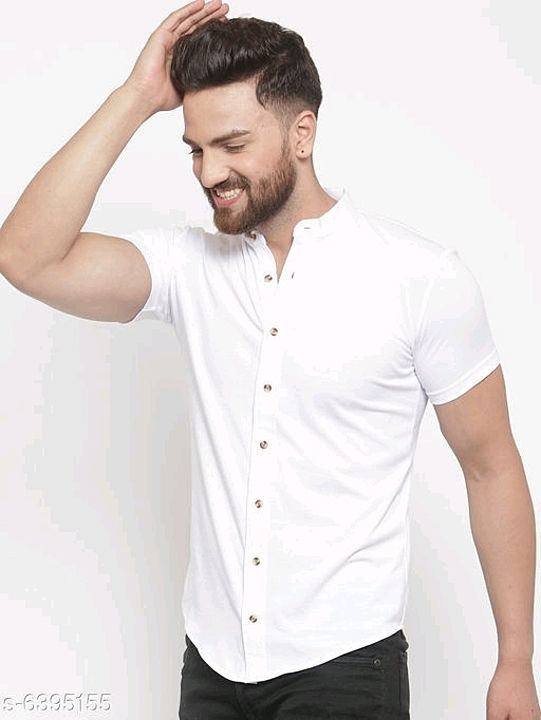 Catalog Name:*Fancy Graceful Men Shirts*
Fabric: 100% Cotton
Sleeve Length: Short Sleeves
Pattern: S uploaded by business on 9/30/2020