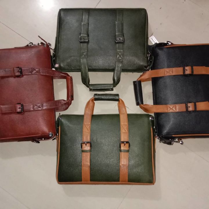 Leather laptop bag uploaded by AMAIRA LEATHER on 1/8/2022