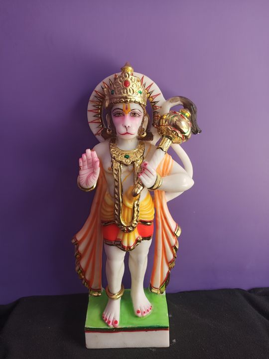 Hanuman moorti uploaded by Aruna Moorti Art on 1/8/2022