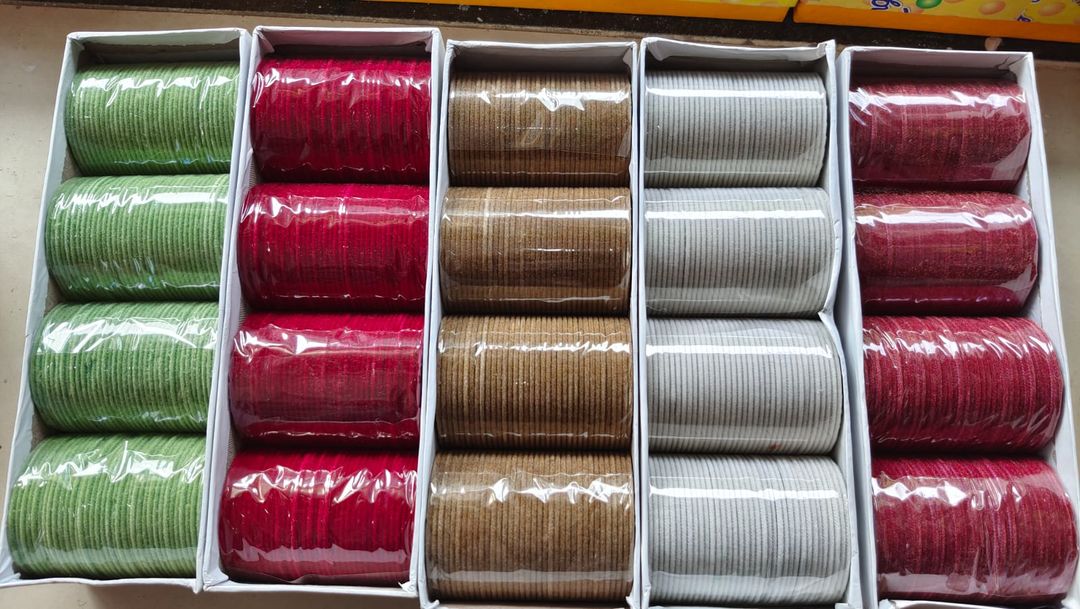 Post image Velevet Bangles all Colour available milega any time In Much Quantity and any requirements in immitation artificial jewellery's and cosmetic plz contact me 8888385983