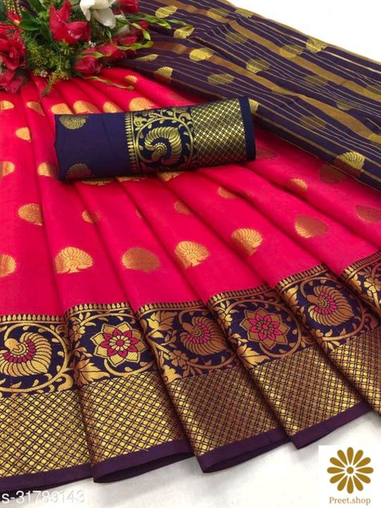 New banarasi saree uploaded by business on 1/9/2022