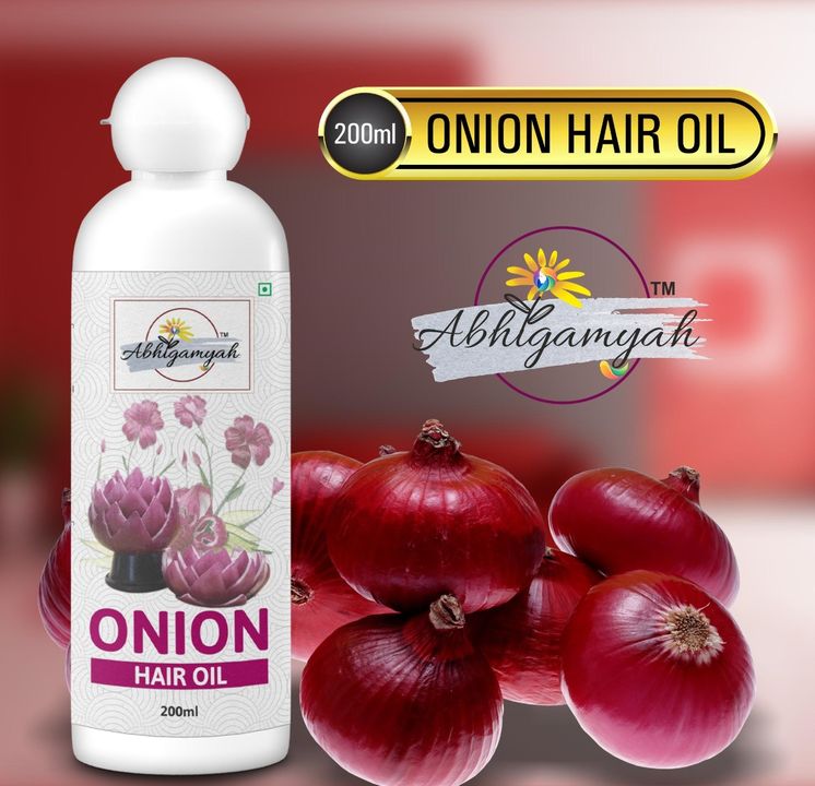 Abhigamyah onion hair oil uploaded by Khushi sales on 1/9/2022