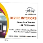 Business logo of Dezire Interiors