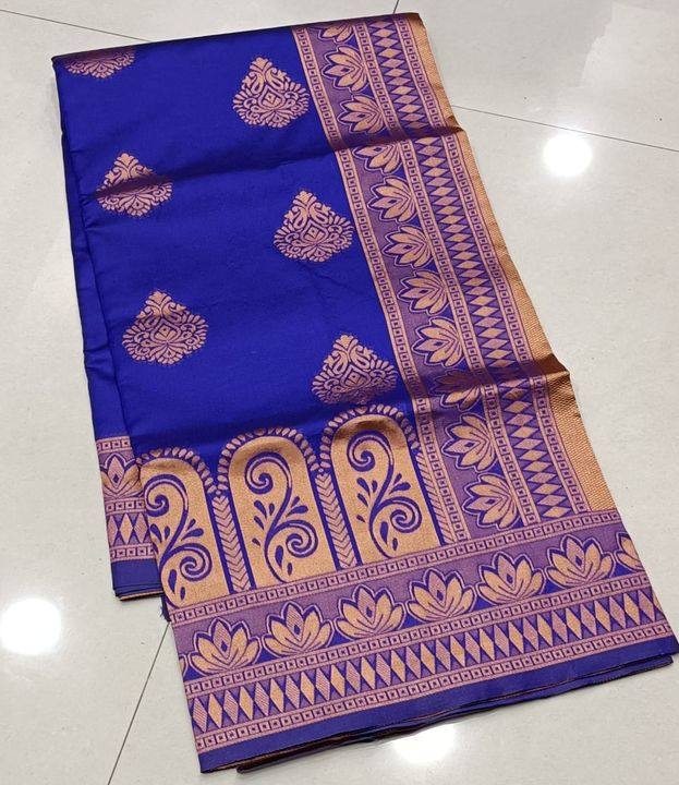 Soft Litchi Silk Saree uploaded by business on 1/9/2022