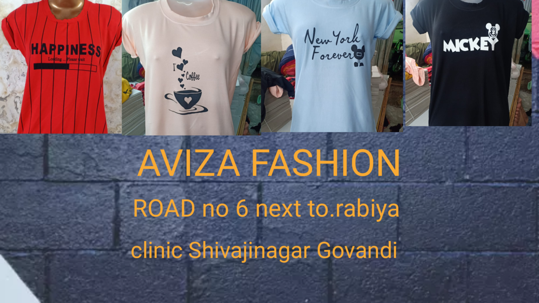 Visiting card store images of Aviza fashion