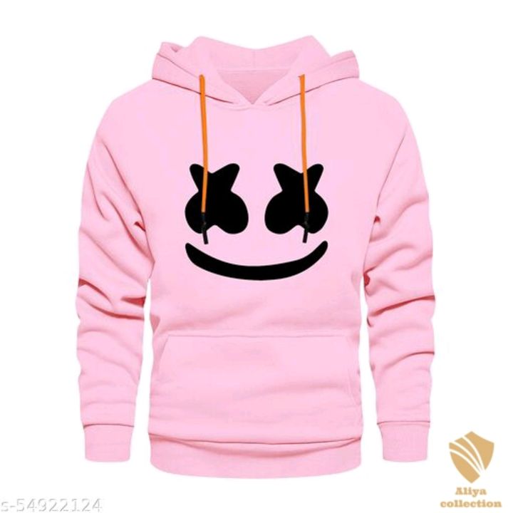 Pink hoodie t-shirt for men uploaded by Aliya collection on 1/9/2022