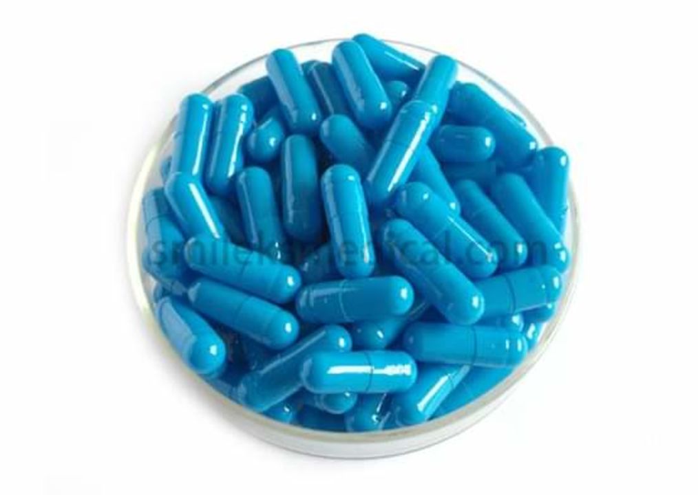 Sky blue sky blue gelatin capsule uploaded by Ajay enterprises on 1/9/2022