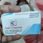 Business logo of Inder creations