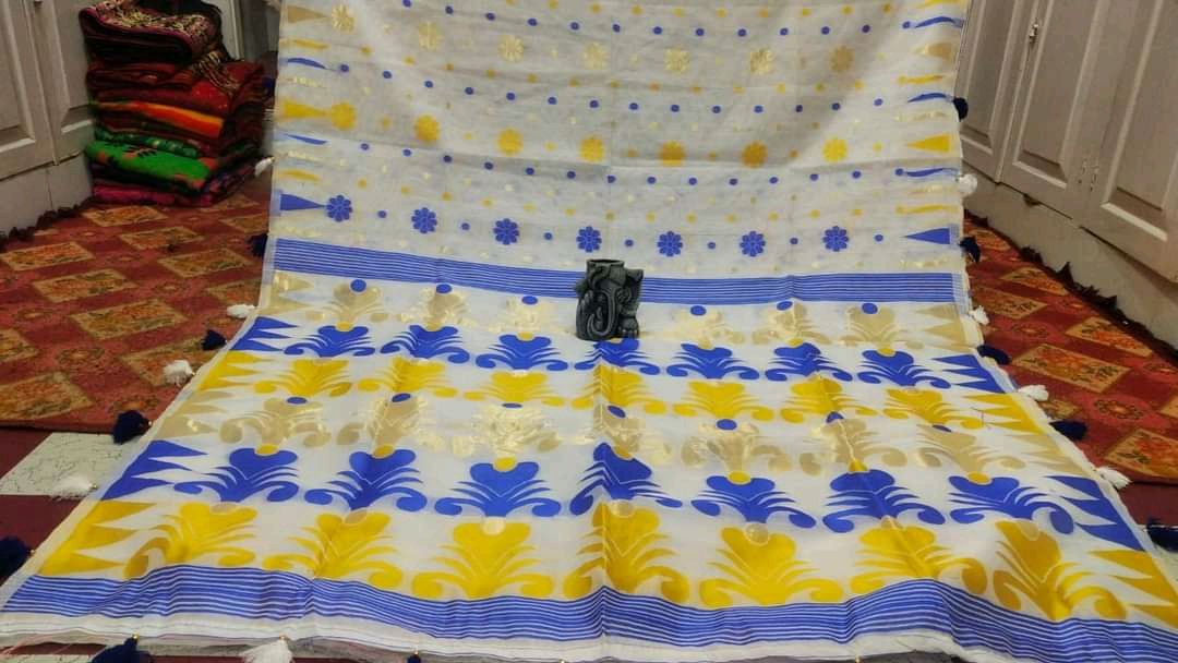  Jamdani  uploaded by Maa santoshi textile and supplier on 1/9/2022