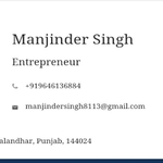 Business logo of Manjinder singh