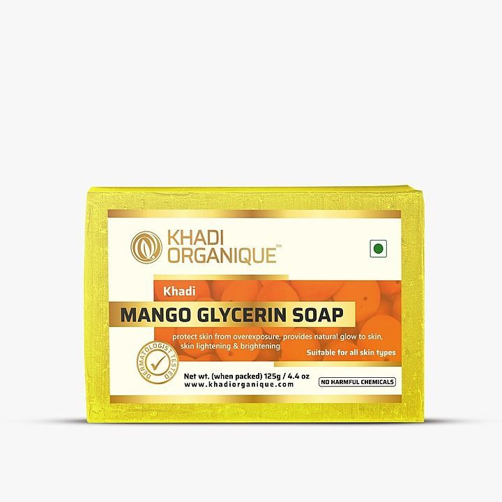 Mango Glycerin Soap 125gm  uploaded by Krishna digital on 9/30/2020