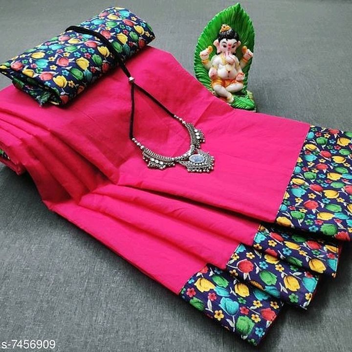 Catalog Name:*Myra Graceful Sarees*
Saree Fabric: Chanderi Cotton
Blouse: Separate Blouse Piece
Blou uploaded by Satyanam Reseller on 9/30/2020