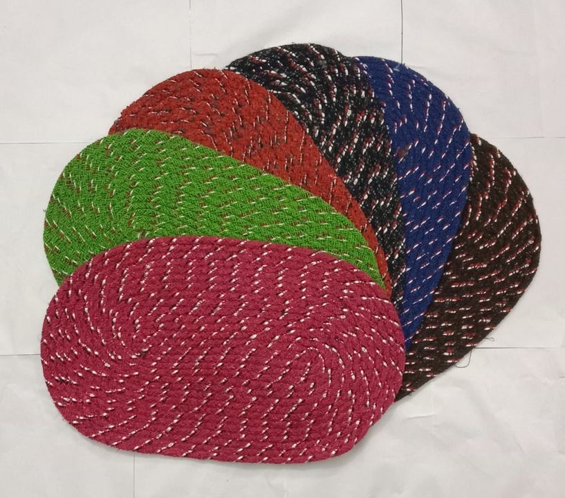 Kavya designers cotton door mat pack of 6pcs
Size 12x20inch uploaded by Vihaan Handloom Industries on 1/9/2022