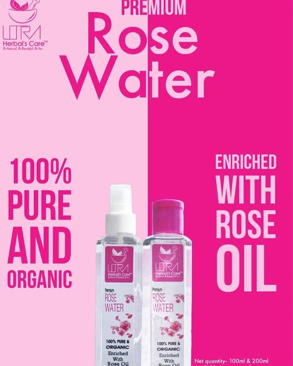 Ultra herbals care rose water uploaded by ULTRA HERBALS CARE on 1/9/2022