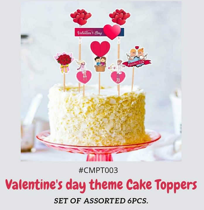 Valentines day caketopper uploaded by business on 1/9/2022