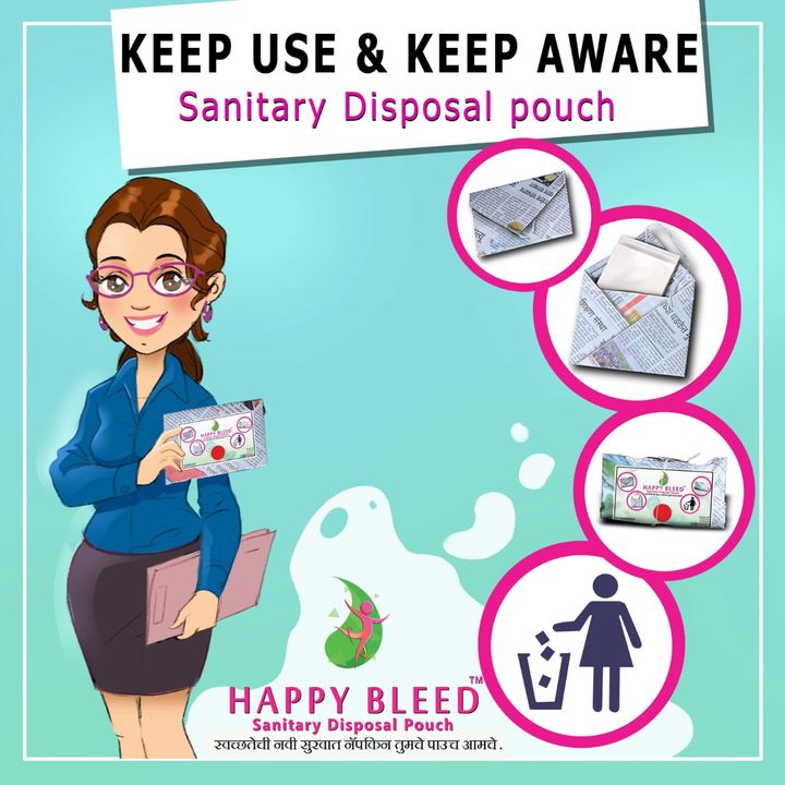 Happy Bleed

Sanitary Disposal pouch uploaded by business on 1/9/2022