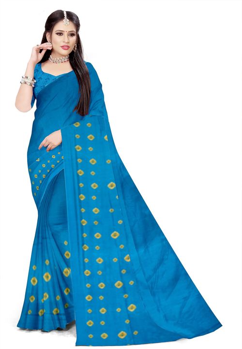 Post image Vichitra Fabric Georgette Sarees !!
Contact us now for Bulk Quantity.
Retail also available at best price.