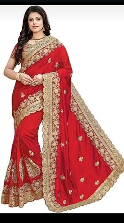 Kedar fab saree red uploaded by business on 1/10/2022