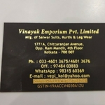 Business logo of Vinayak emporium pvt ltd