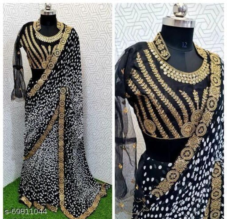 Party wear saree uploaded by business on 1/10/2022