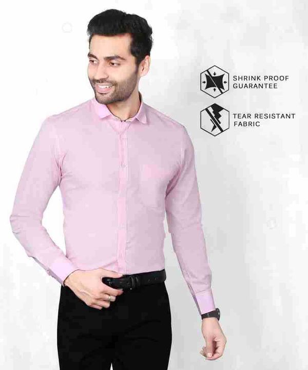 Men slim fit solid formal shirt  uploaded by One india cotton on 1/10/2022