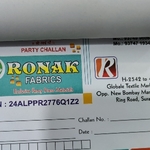 Business logo of Ronak fabric