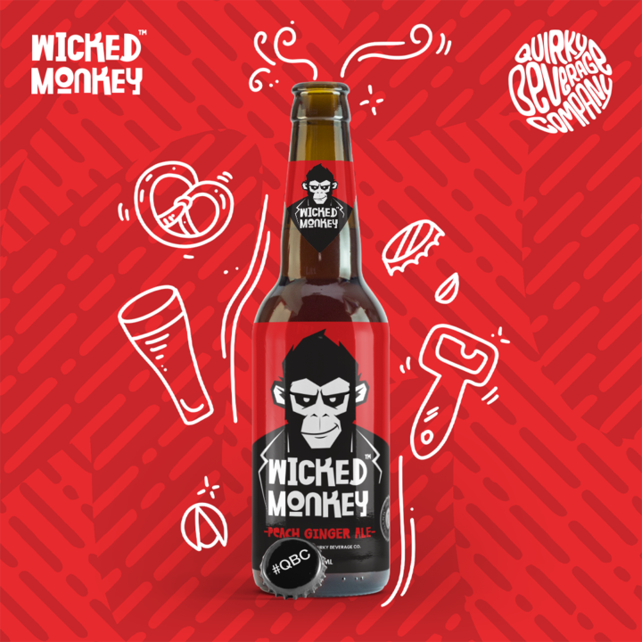 Wicked Monkey Peach Ginger Ale uploaded by business on 1/10/2022