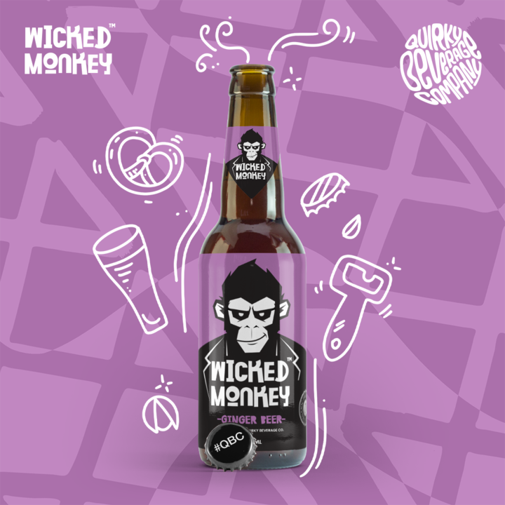 Wicked Monkey Ginger Beer uploaded by Quirky Beverages Pvt Ltd on 1/10/2022