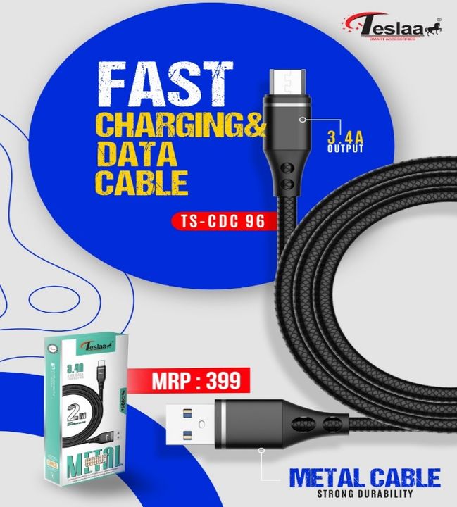 TESLAA TYPE -C CABLE  uploaded by business on 1/10/2022