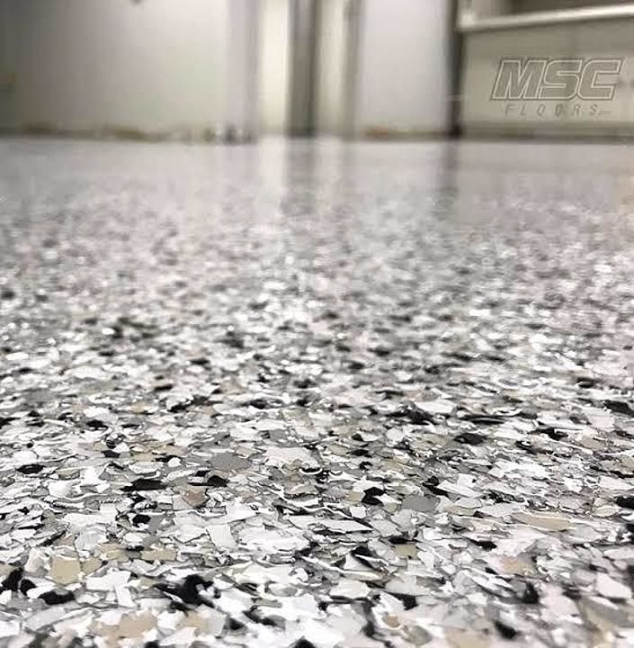 Metallic epoxy flooring work uploaded by Harsh Interior and Exterior Decor on 9/30/2020
