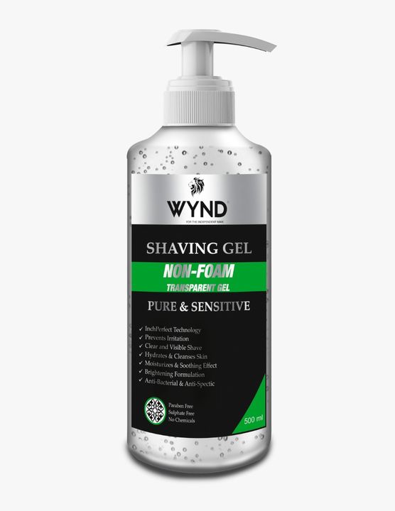 WYND SHAVING GEL PURE AND SENSITIVE uploaded by business on 1/10/2022