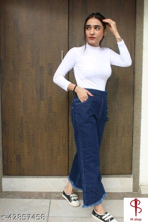 Catalog Name:*Comfy Fashionista Women Jeans* uploaded by m shop on 1/10/2022