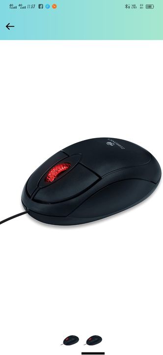 Zebronics RISE WIRED OPTICAL MOUSE  uploaded by business on 1/10/2022