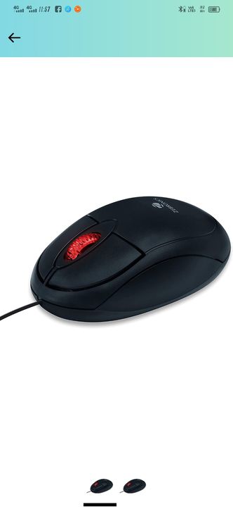 Zebronics RISE WIRED OPTICAL MOUSE  uploaded by Full fill electronic on 1/10/2022