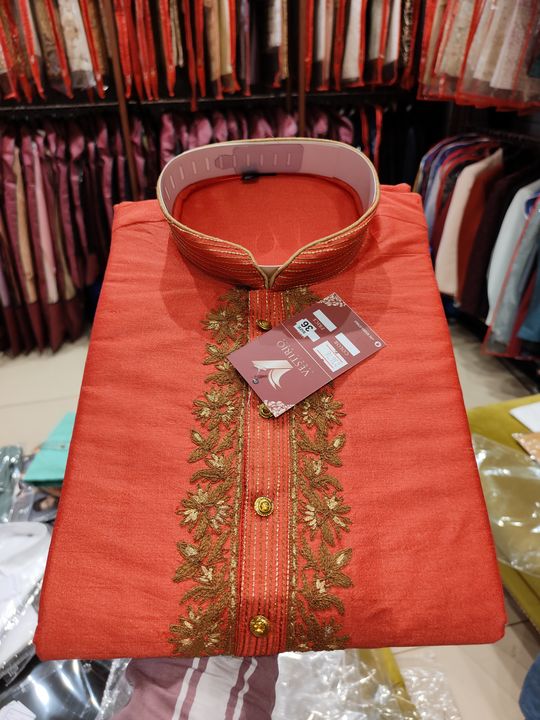 Men's kurta with pajama uploaded by Virags shah on 1/10/2022