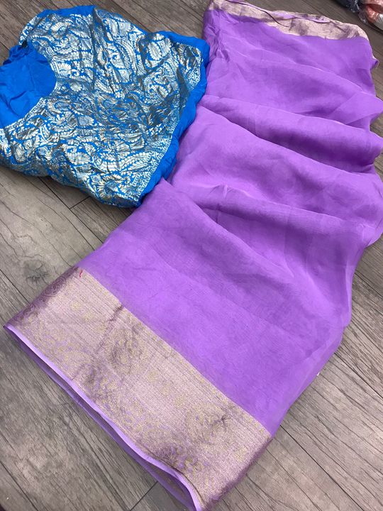 Post image rates up
🥰🥰Original product🥰🥰

👉👉pure orgenza fabric with beautiful mx zari palu and bodar 💃🏻💃🏻💃🏻💃🏻pull havvy zari wiving bp💖💖 all colour new 💃🏻💃🏻💖
🥰REDY TO DISPATCH 🥰
🅿️🅿️🅿️👉👉2099+$

NOTE 👉👉 restock avl bookings now fast