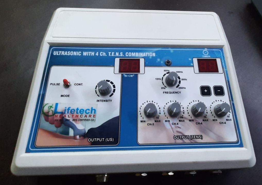 2ch tens +1mhz ultrasonic combo unit uploaded by Lifetech Healthcare on 1/10/2022