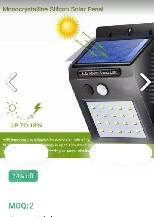 SOLAR WALL LIGHT  uploaded by business on 1/10/2022
