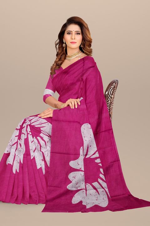Cotton sarees uploaded by Chandra textile on 1/11/2022