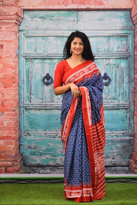 Cotton sarees uploaded by Chandra textile on 1/11/2022