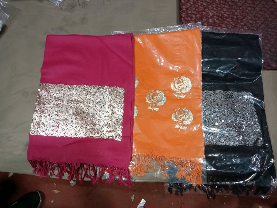 Sequence work pashmina stals uploaded by business on 1/11/2022