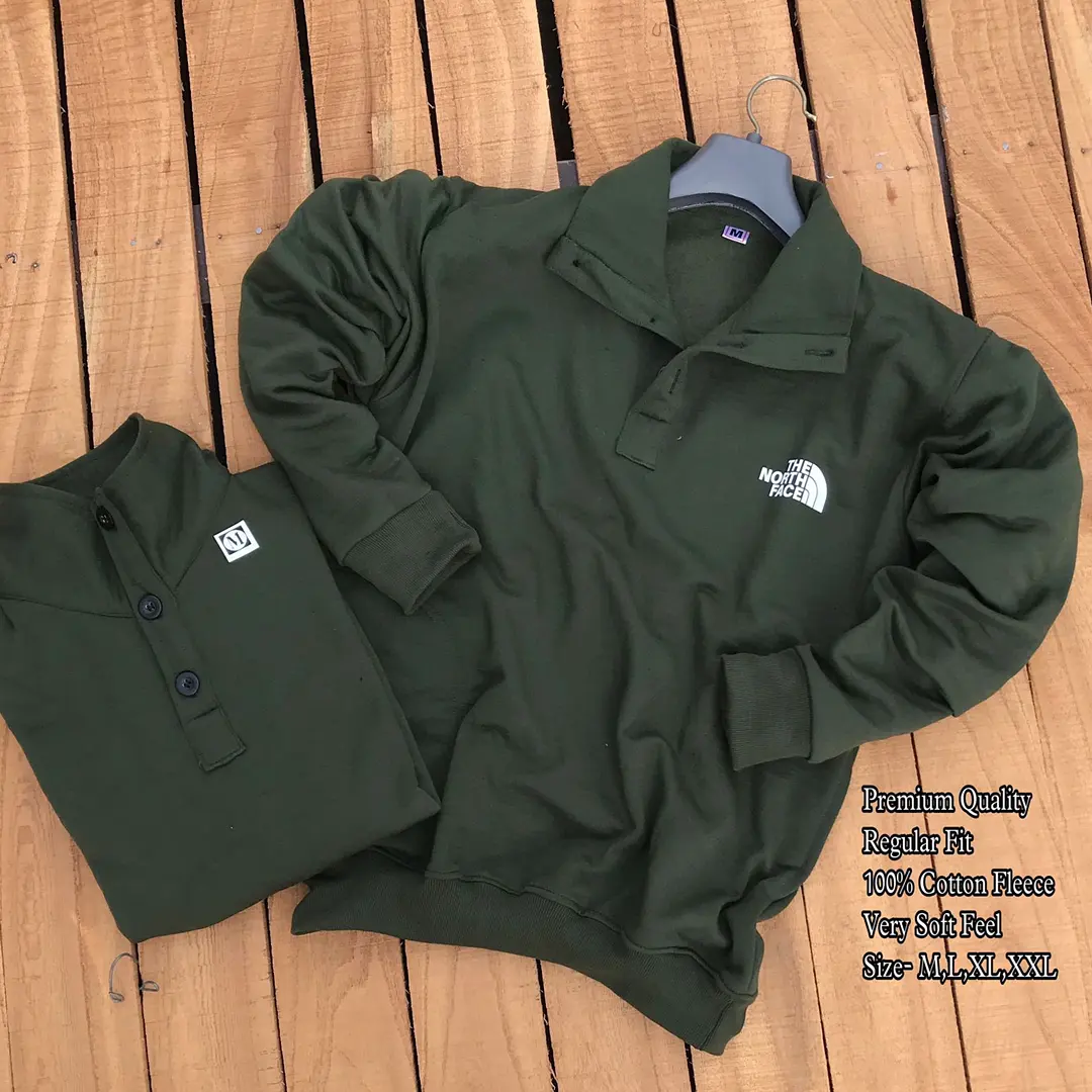 *BRAND- The North Face*

*MOST LOVEABLE UNISEX  COLLAR SWEATSHIRT*

*3 THREAD COLLAR SWEATSHIRT With uploaded by SN creations on 1/11/2022