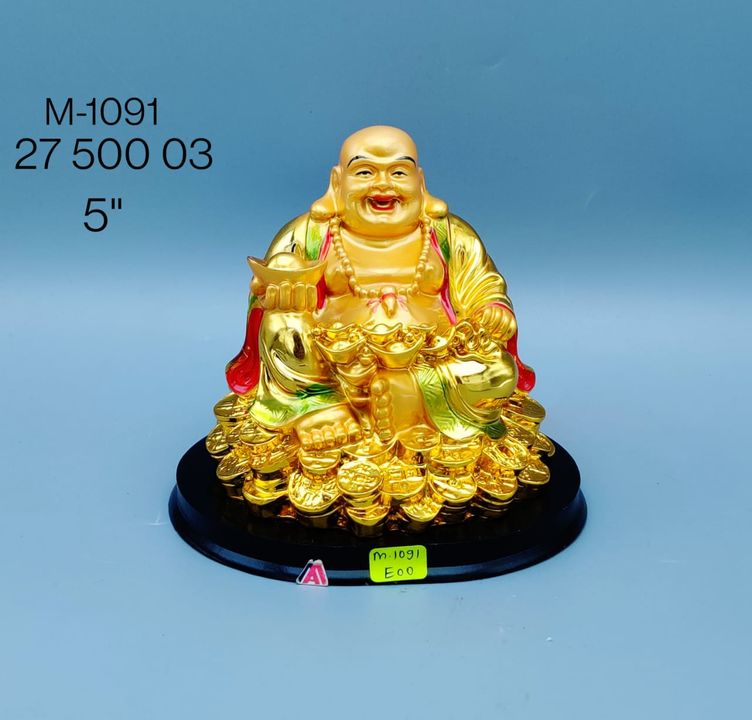 Laughing Buddha uploaded by Gift Articles Wholesale Arihant Gifts on 1/11/2022