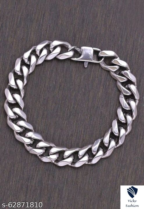 mens chain bracelet uploaded by Vicky fashion on 1/11/2022